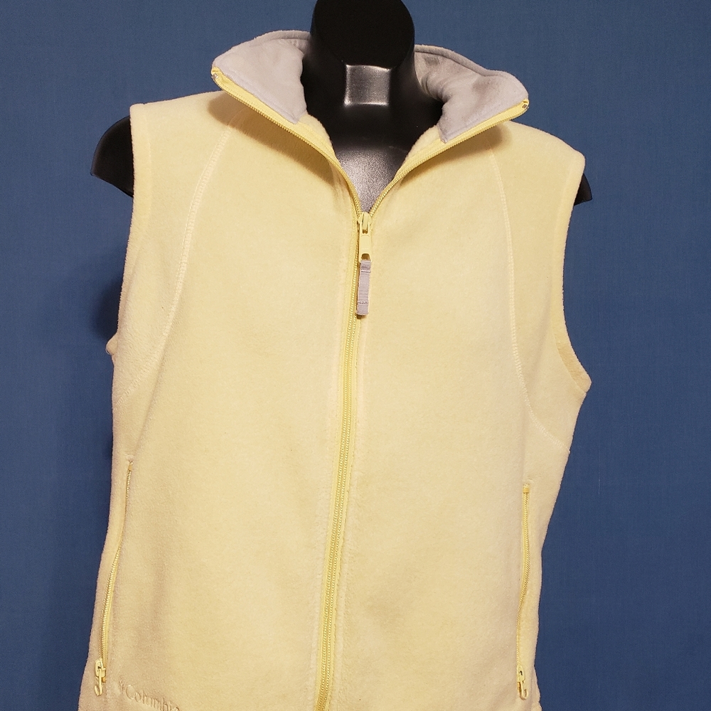 COLUMBIA womens fleece vest